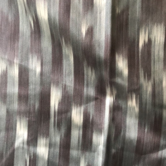 Vintage michiyuki coat in modern ikat - Picture 6 of 7